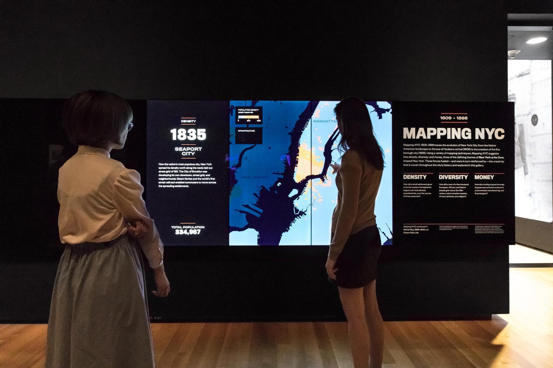 Mapping NYC Digital Display